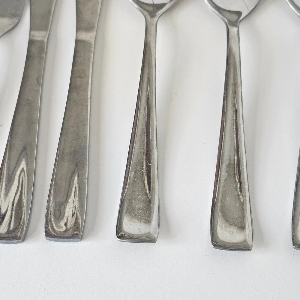 Stainless China Silverware Set 10 Pieces Forks Knives‎ Spoons Flatware